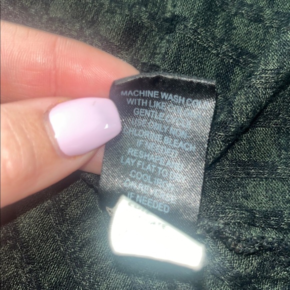 Torrid olive green sweater dress size 1x - Picture 7 of 7